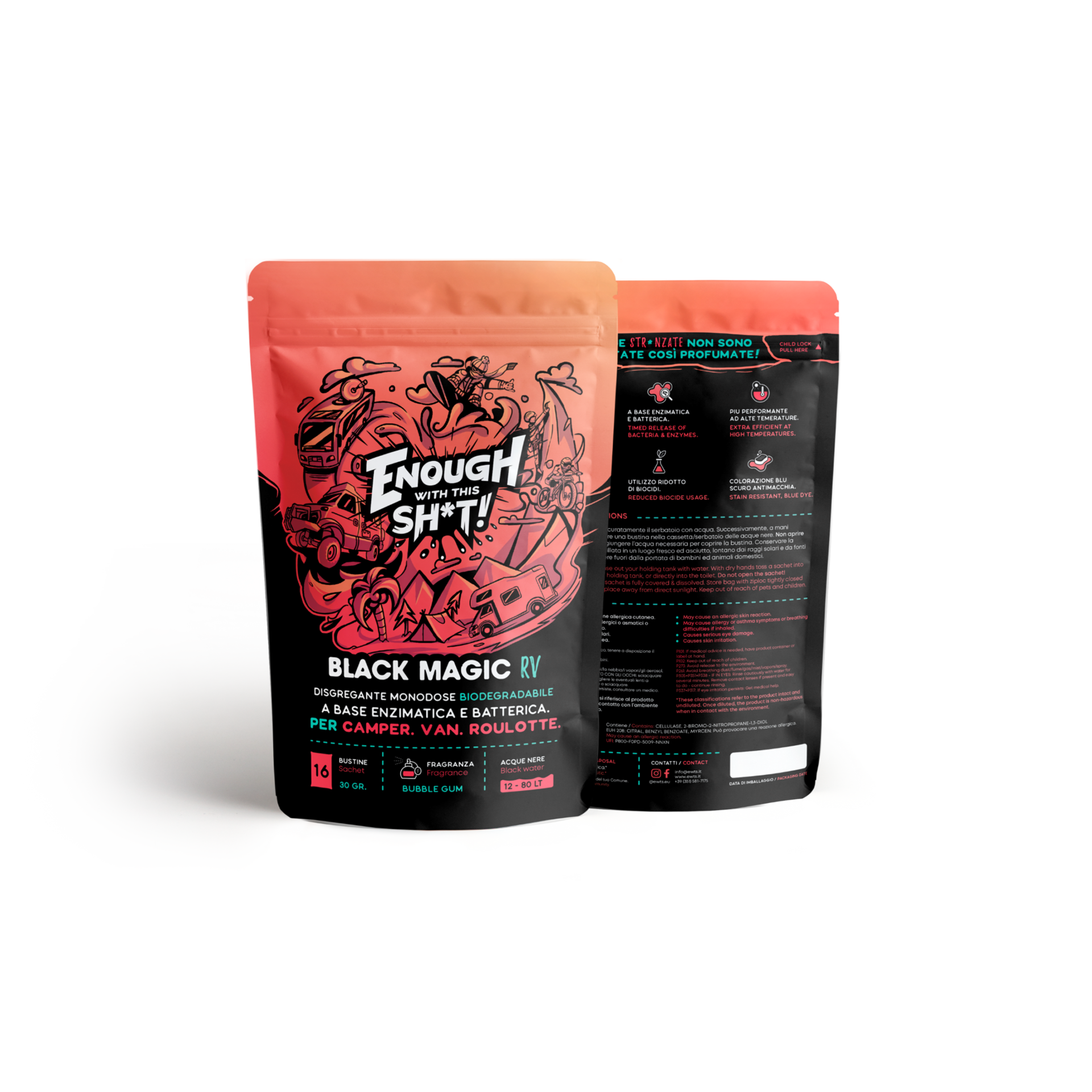 EWTS - Black Magic RV – aditiv za kemični WC